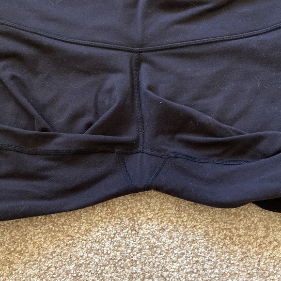 Lululemon Black Original Wunder Under 21” Mid-rise Crops—Luon - Picture 4 of 10